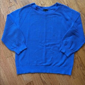 Talbots Vibrant Blue Knit Top